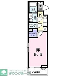 ネオライヴズ岸部 1Kの間取図画像