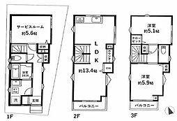 足立区本木の家