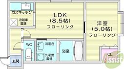 🉐敷金礼金0円！🉐札幌市営東豊線 環状通東駅 徒歩13分
