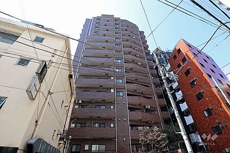 日神パレステージ西麻布の外観(南東側から)