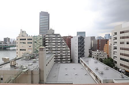 バルコニーからの眺め（南西方向）