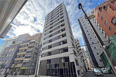 外観:リビオレゾン千代田岩本町ルジェンテの外観(北東側から) 外観:リビオレゾン千代田岩本町ルジェンテの外観(北東側から)