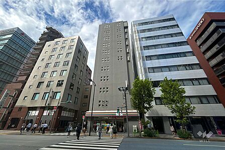 スタジオスクエア人形町の外観（南東側から）