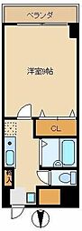 メルフォード 1Kの間取図画像