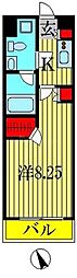 リエトコート向島 1Kの間取図画像