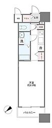 アヴァンティーク銀座2丁目 1Kの間取図画像
