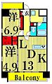 サクラレジデンス9階21.5万円