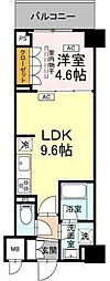 江東区枝川3丁目マンション 1LDKの間取図画像