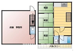 松本ビルの間取図画像