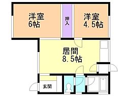 バス 函館バス赤川通下車 徒歩4分