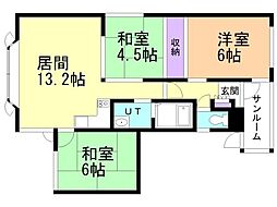 ハウスオブピープル 3LDKの間取図画像