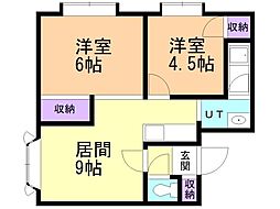 ヴァンベール亀田 2階