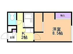 レオパレスダ ヴィンチ 1階/110