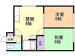 シティハイム 1階/101