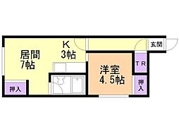 フローラ時任II 2階/210