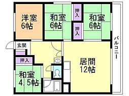 EW GRANDE-1(元キャッスル富岡 3号館) 2階