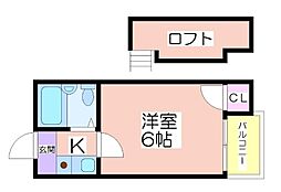 アパートメント住之江 1階/-