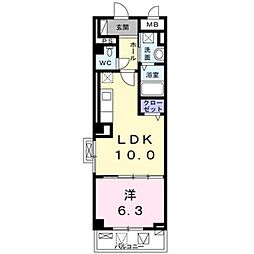 ラ ヴィータ西梅田 6階/-