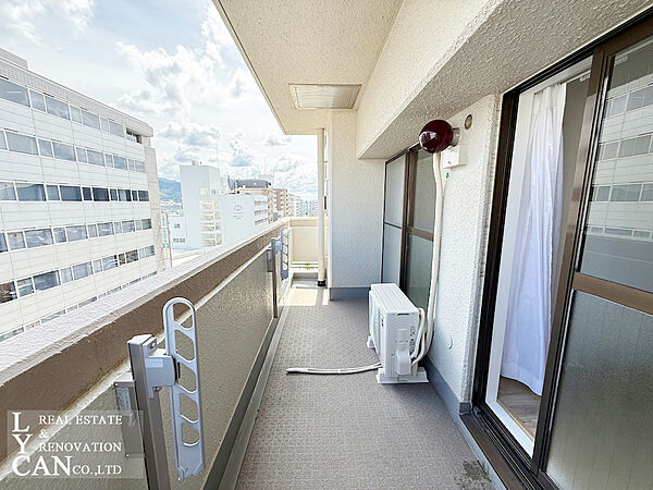 バルコニーを拡大表示
