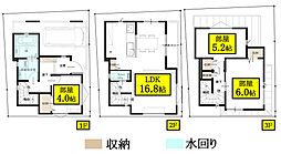 東十条駅・王子神谷駅13分・2階建てプラン有・建築条件付き売地