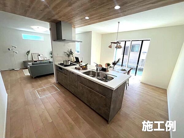 キッチンを拡大表示