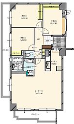 コアマンション春日大谷2 3LDKの間取図画像