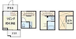 MaisonNeko 1Kの間取図画像