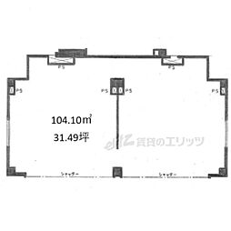 サンフェスタ東福寺C棟の間取図画像