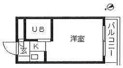 間取図画像 ワンルーム