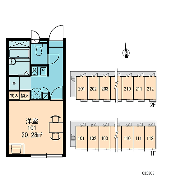 千成I 208｜大阪府東大阪市森河内東1丁目(賃貸アパート1K・2階・20.28㎡)の写真 その17