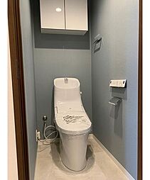 [トイレ] 収納スペースあり。