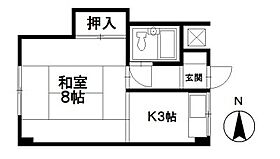 ハイツカリブ 207 ｜ 石川県野々市市高橋町24-3（賃貸アパート1K・2階・24.01㎡） その2