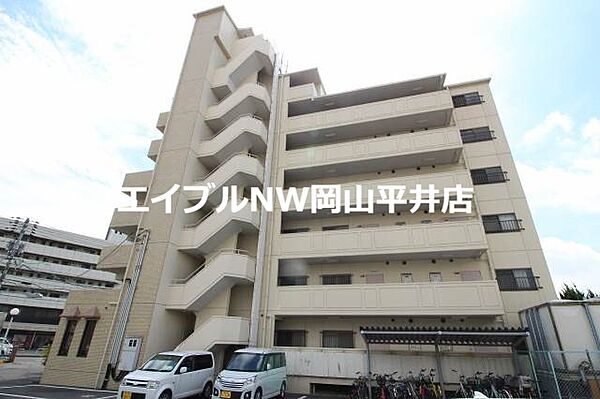 岡山県岡山市中区清水1丁目(賃貸マンション2LDK・5階・54.00㎡)の写真 その1