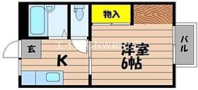 岡山県総社市中央6丁目（賃貸アパート1K・1階・23.77㎡） その2