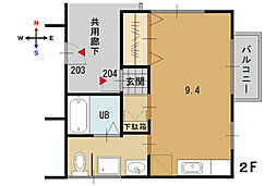 間取図画像 ワンルーム