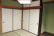 収納たっぷりな天袋付押入