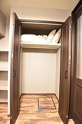 [収納] 各部屋を最大限に広く使って頂ける様、全居住スペースに収納付。プライベートルームはゆったりと快適に。