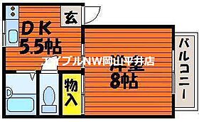 岡山県岡山市中区浜1丁目（賃貸アパート1DK・1階・30.05㎡） その2