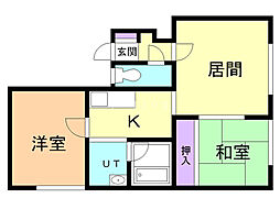 ほくしんコーポ 2階