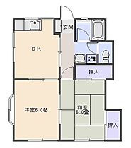 シャルムミネ 101号室 ｜ 埼玉県入間市久保稲荷４丁目10-5（賃貸アパート2DK・1階・42.12㎡） その2