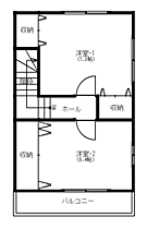 KENハウス No.２ ｜ 福島県伊達市保原町字油谷地25-5（賃貸アパート2LDK・1階・62.10㎡） その3