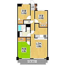 シティパレス明建  ｜ 茨城県土浦市小松1丁目（賃貸マンション3LDK・6階・67.24㎡） その2