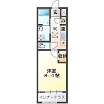 アミルミネ 105 ｜ 茨城県稲敷郡阿見町住吉2丁目（賃貸アパート1K・1階・33.25㎡） その2