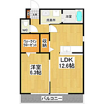 サンライフタカツ  ｜ 茨城県土浦市中高津1丁目（賃貸アパート1LDK・1階・40.92㎡） その2