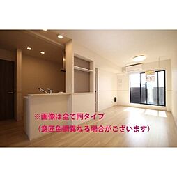 ルミナーレ荒川沖　II 202 2階2LDKのリビング/ダイニング