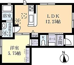 リーブルファイン笠間1号棟 0101 ｜ 茨城県笠間市下郷（賃貸アパート1LDK・1階・39.71㎡） その2