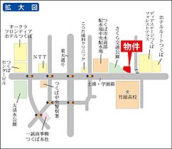 花室ヒルズＡ棟 0105 ｜ 茨城県つくば市花園（賃貸マンション1LDK・1階・41.86㎡） その3