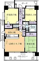 プロシード筑波学園都市 0901 ｜ 茨城県つくば市二の宮3丁目（賃貸マンション3LDK・9階・73.22㎡） その2