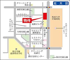 スクロパレス河村 0609 ｜ 茨城県つくば市春日3丁目（賃貸マンション1K・6階・24.38㎡） その3