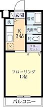 コスモ昭栄 0103 ｜ 茨城県つくば市春日4丁目（賃貸マンション1K・1階・30.56㎡） その2